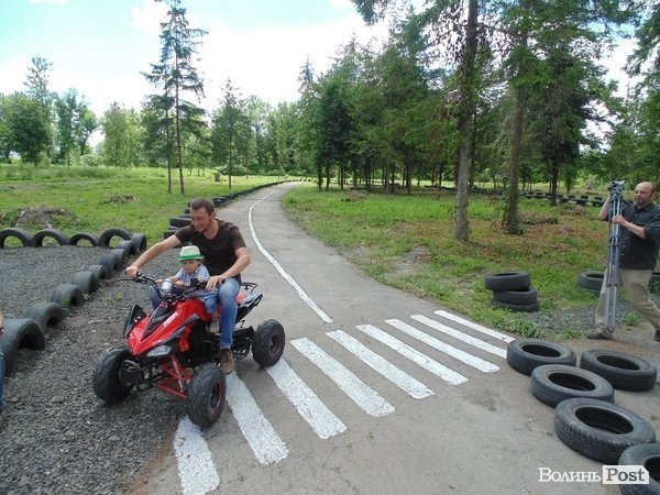 У Луцьку відкрили парковий автодром. ФОТО