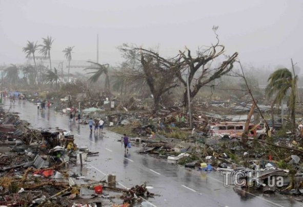 Жахливі  фото тайфуну «Хайянь» на Філіппінах 