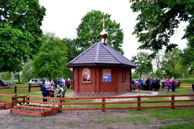 У селі на Волині освятили храм УПЦ (МП)