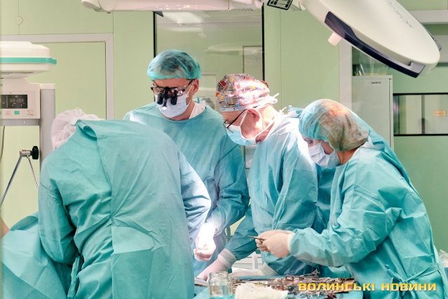 У Луцьку в перинатальному центрі прооперували дівчинку, яка народилася недоношеною та з вадою серця