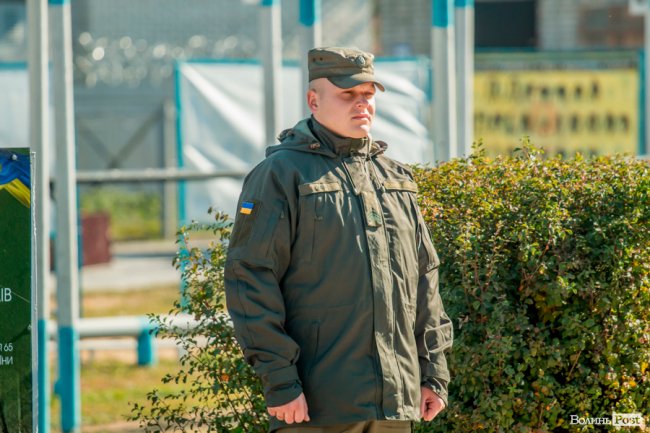 У Луцьку з Днем захисника України привітали нацгвардійців. ФОТО