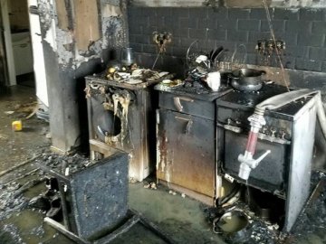На Волині згорів житловий будинок. ФОТО