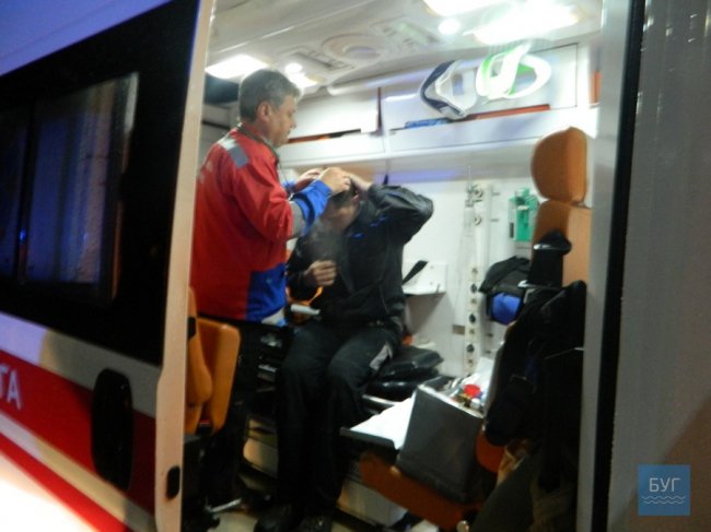 У Володимирі легковик на «євробляхах» підрізав бус і втік з місця аварії. ФОТО