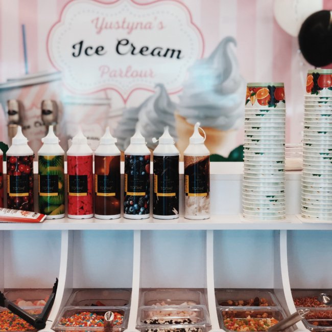 У «Промені»  відкрився новий заклад з морозивом*