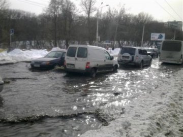 Київ уже «поплив». ФОТО. ВІДЕО
