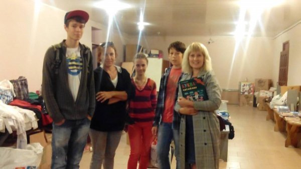 У Луцьку дітей переселенців зібрали в школу. ФОТО