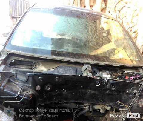 У Ковелі знайшли викрадений автомобіль