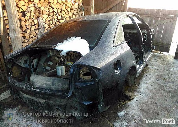 У Ковелі знайшли викрадений автомобіль