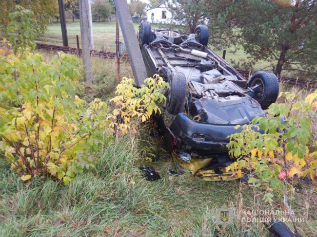 Аварії на Волині: загинув 50-річний водій, двох людей госпіталізували до лікарні