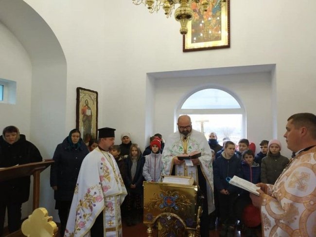 На Волині освятили капличку-купальню для хрещення дітей