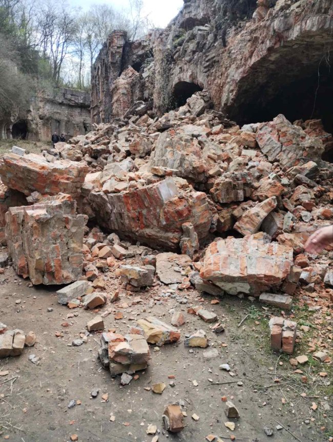 На Рівненщині обвалилася частина Тараканівського форту. ФОТО, ВІДЕО