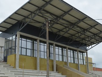 У Ковелі завершують перший етап реконструкції стадіону «Локомотив»