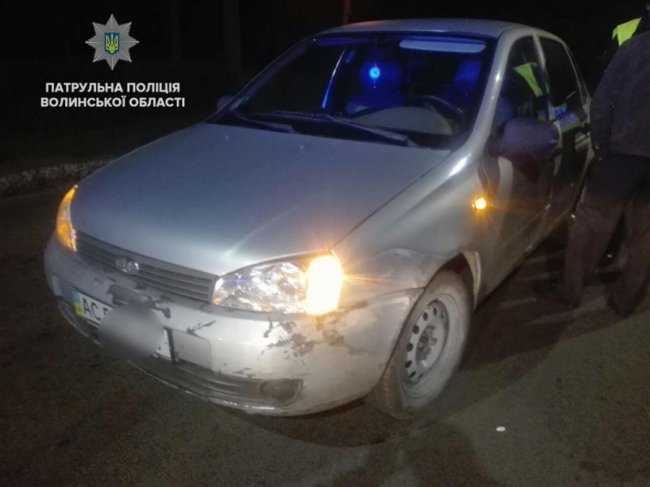 Затримали п’яного водія, який скоїв аварію на ДПЗ у Луцьку. ФОТО