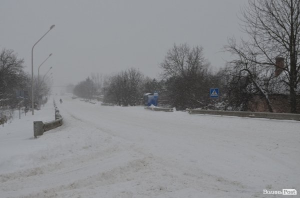 Обїзна траса біля села Липини