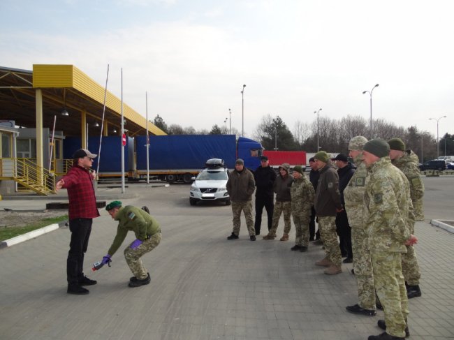На «Ягодині» прикордонники вчаться виявляти ядерні та радіоактивні матеріали. ФОТО