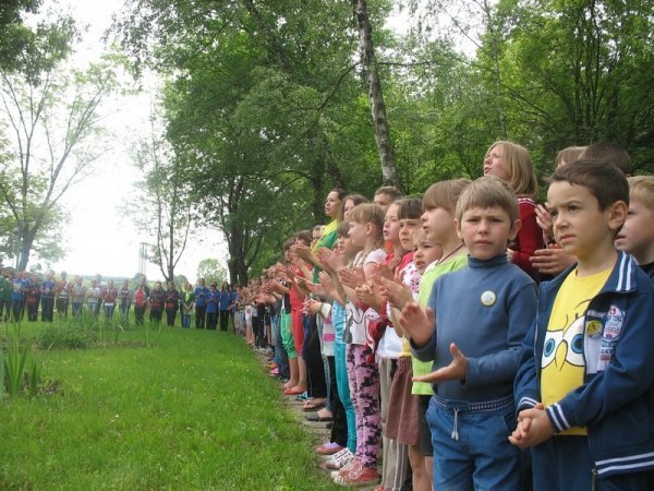 Під Луцьком відкрив оздоровчий сезон дитячий табір. ФОТО