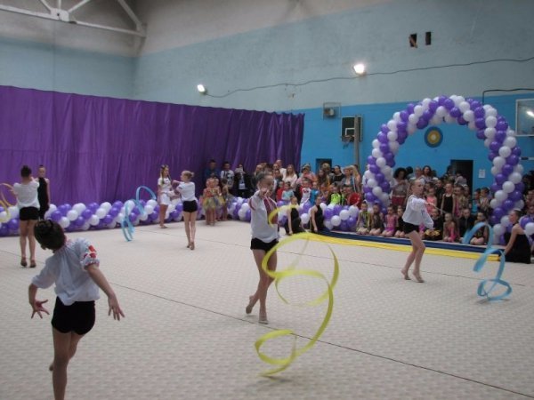 У Луцьку обирали маленьких «Принцес гімнастики». ФОТО