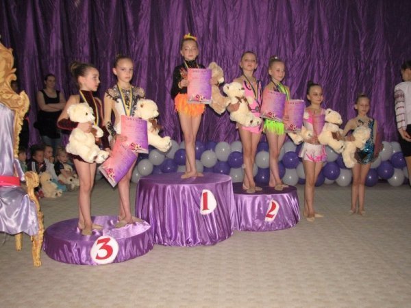 У Луцьку обирали маленьких «Принцес гімнастики». ФОТО