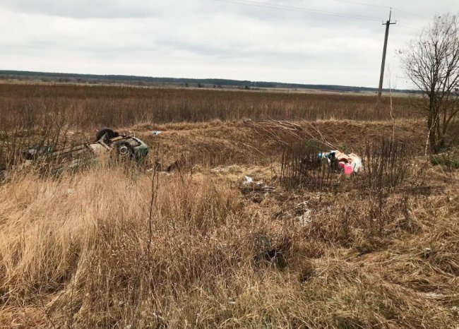 На автодорозі «Київ-Ковель-Ягодин» легковик злетів у кювет: постраждала дитина