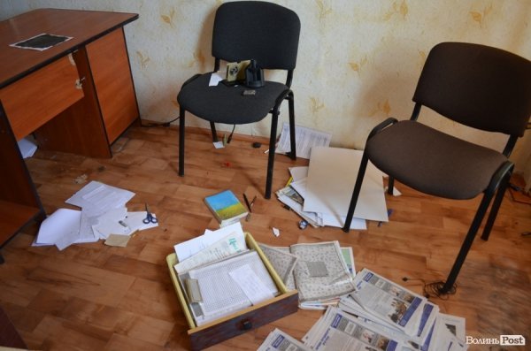 Невідомі влаштували погром у офісі Олени Голєвої