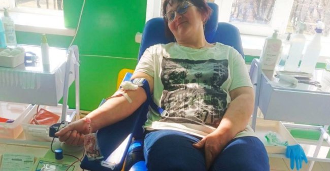 Багатодітна волинянка зробила донорство сімейною традицією. ФОТО