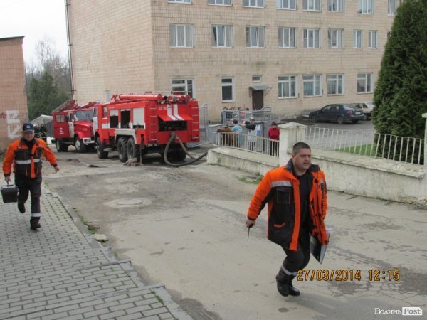У Луцьку «горів» нічний клуб. ФОТО