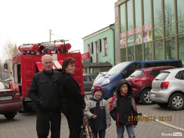 У Луцьку «горів» нічний клуб. ФОТО