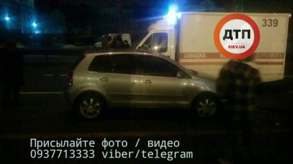 Аварія у Києві: розбито 6 автівок