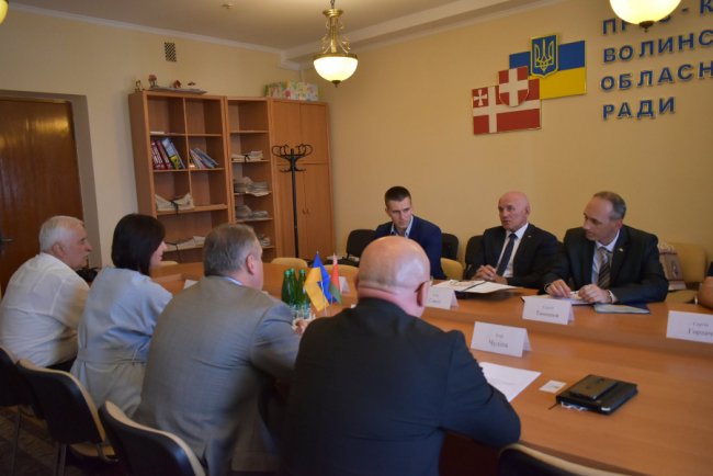 Волинь відвідав посол Білорусі в Україні. ФОТО