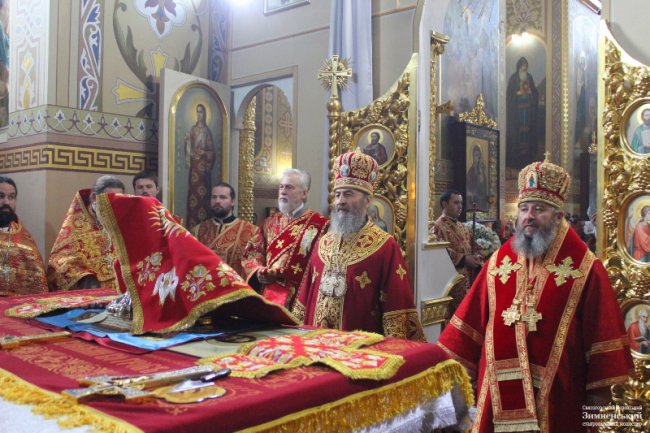 Очільник УПЦ МП відвідав Зимненський монастир