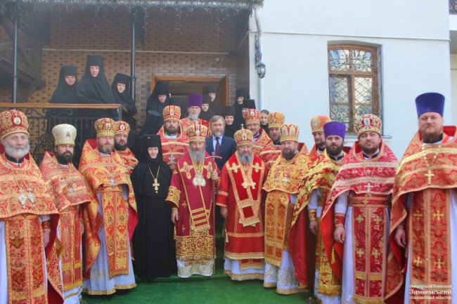 Очільник УПЦ МП відвідав Зимненський монастир