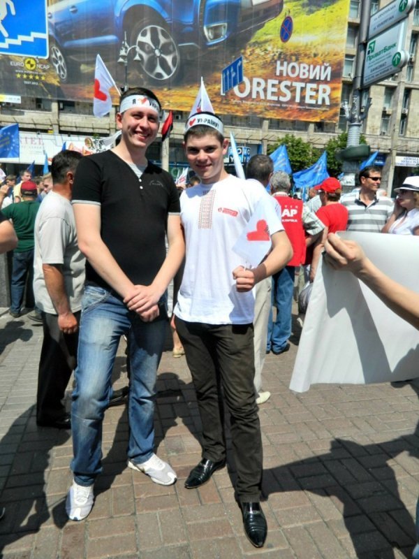 Волинський «десант» на «Вставай, Україно!» в Києві. ФОТО