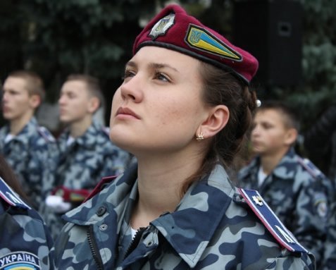 Як у Луцьку майбутні міліціонери складали присяги. ФОТО