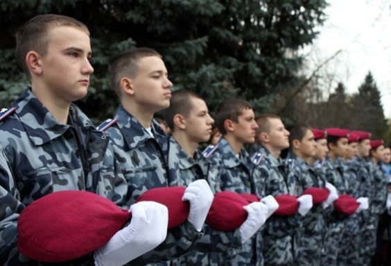 Як у Луцьку майбутні міліціонери складали присяги. ФОТО