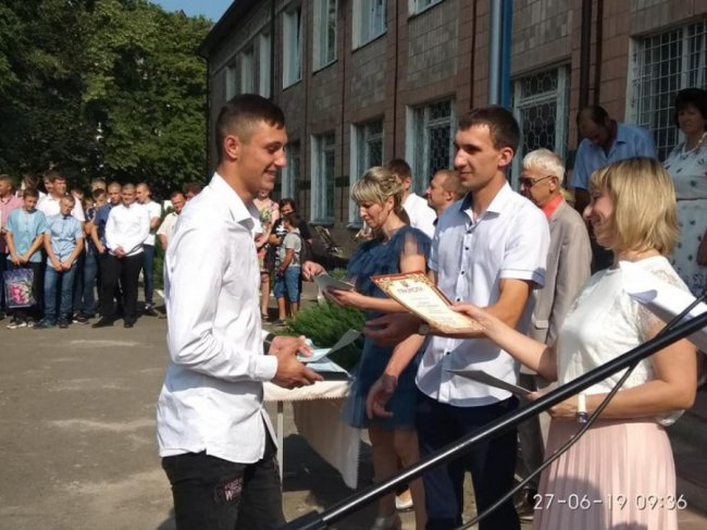 Як минуло свято останнього дзвінка у центрі профтехосвіти у Ковелі. ФОТО