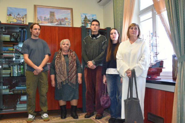 У Луцьку вручили державну нагороду родині загиблого Героя Олега Данька