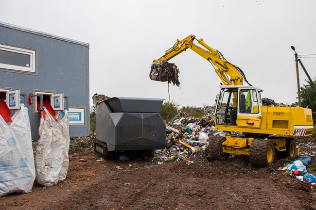 У місті на Волині запустили сміттєсортувальну лінію. ФОТО