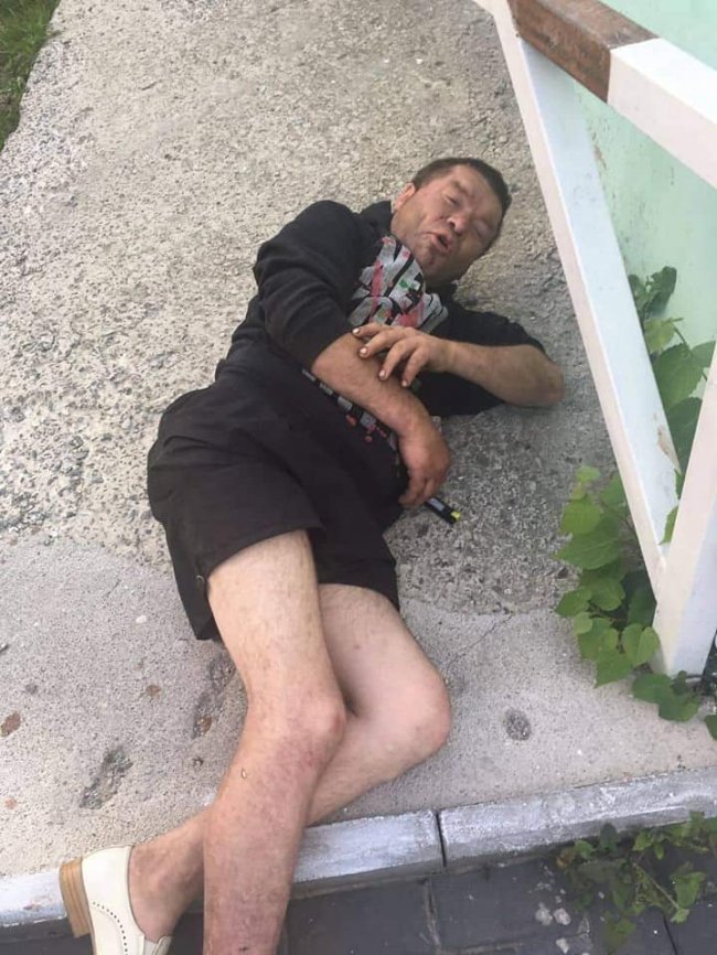 У центрі Луцька муніципали  рятували п'яного чоловіка