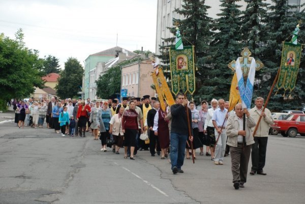 Як у місті на Волині відзначали 1025-річчя хрещення Русі. ФОТО