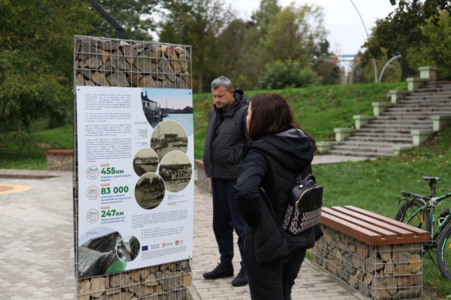 У Луцьку облаштували новий сквер та інформаційний причал. ФОТО
