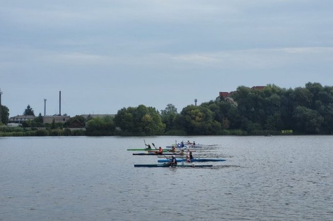 У місті на Волині – дводенні Всеукраїнські змагання з веслування на байдарках та каное