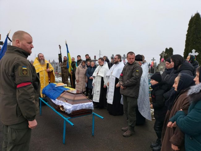 На Волині провели в останню путь гранатометника Миколу Міська