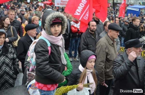«Порошенківський» концерт у центрі Луцька. ФОТО