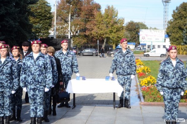 Майбутніх правоохоронців посвятили в ліцеїсти. ФОТО