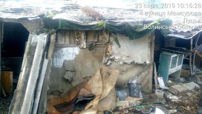 На вулиці у Луцьку демонтували незаконні сараї. ФОТО