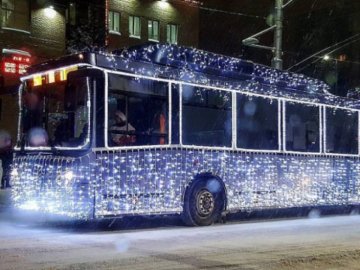 Як у новорічну ніч курсуватиме транспорт у Луцьку