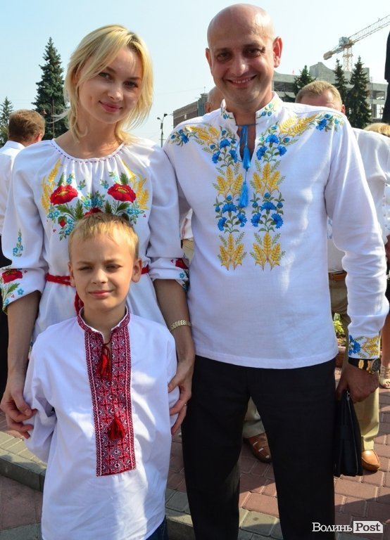 Депутат Луцької міської ради Євгеній Ткачук з сім'єю