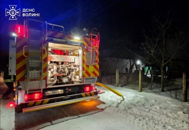 Пожежі на Волині: горіли хліви й літні кухні