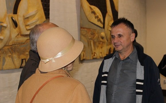 У Луцьку відкрили виставку картин Миколи Журавля. ФОТО