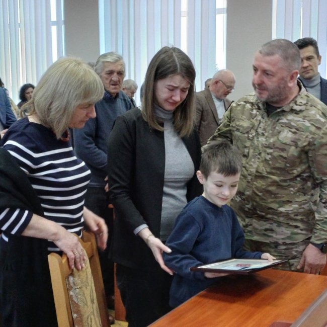 Родина спецпризначенця з Волині отримала його посмертну нагороду
